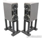 Wilson Audio Cub Series II Bookshelf Speakers; Cub-2; Gloss Grey Pair; Stands