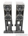 Wilson Audio Cub Series II Bookshelf Speakers; Cub-2; Gloss Grey Pair; Stands