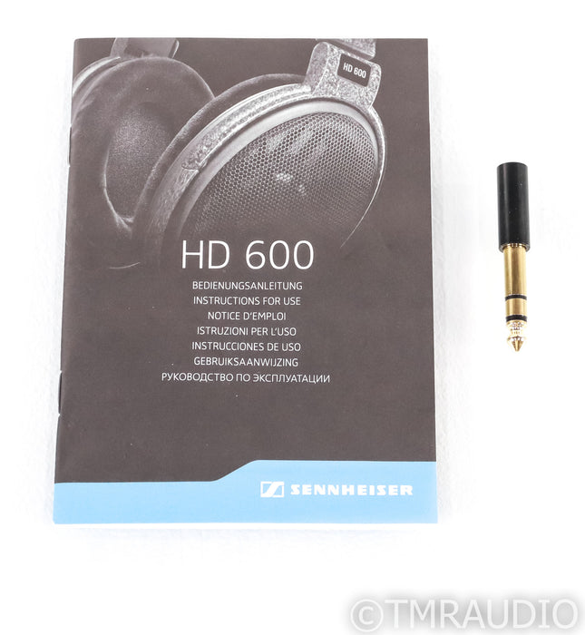 Sennheiser HD600 Open Back Heaphones; HD 600