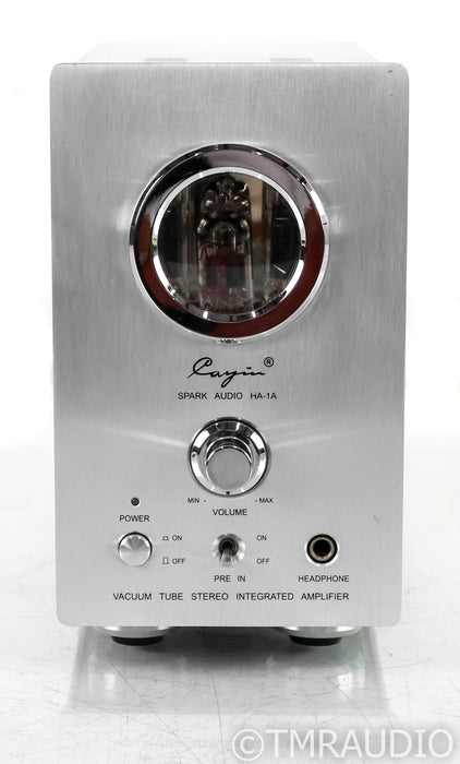 Cayin HA-1A Integrated Tube Headphone Amplifier; Spark Audio; Silver