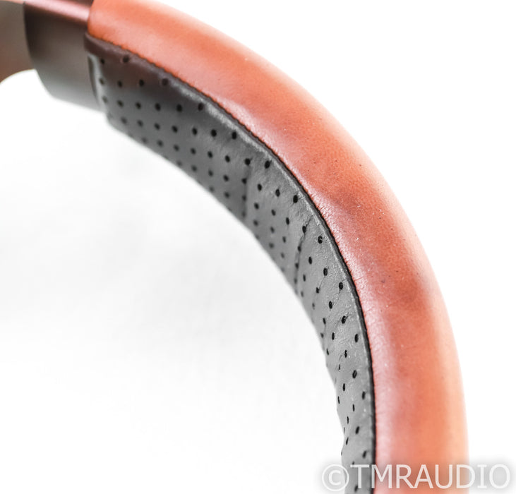 Focal Stellia Closed Back Headphones; Chocolate Leather