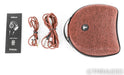 Focal Stellia Closed Back Headphones; Chocolate Leather