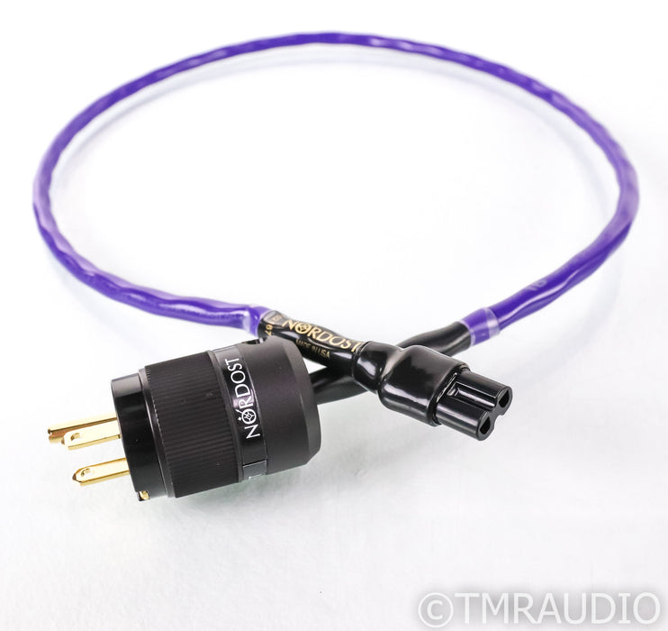 Nordost Leif Purple Flare Power Cable; 1m AC Cord; C7 (Open Box)