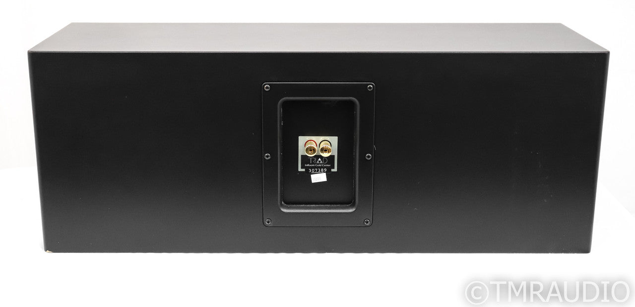Triad InRoom Gold Center Channel Speaker; LCR; Black