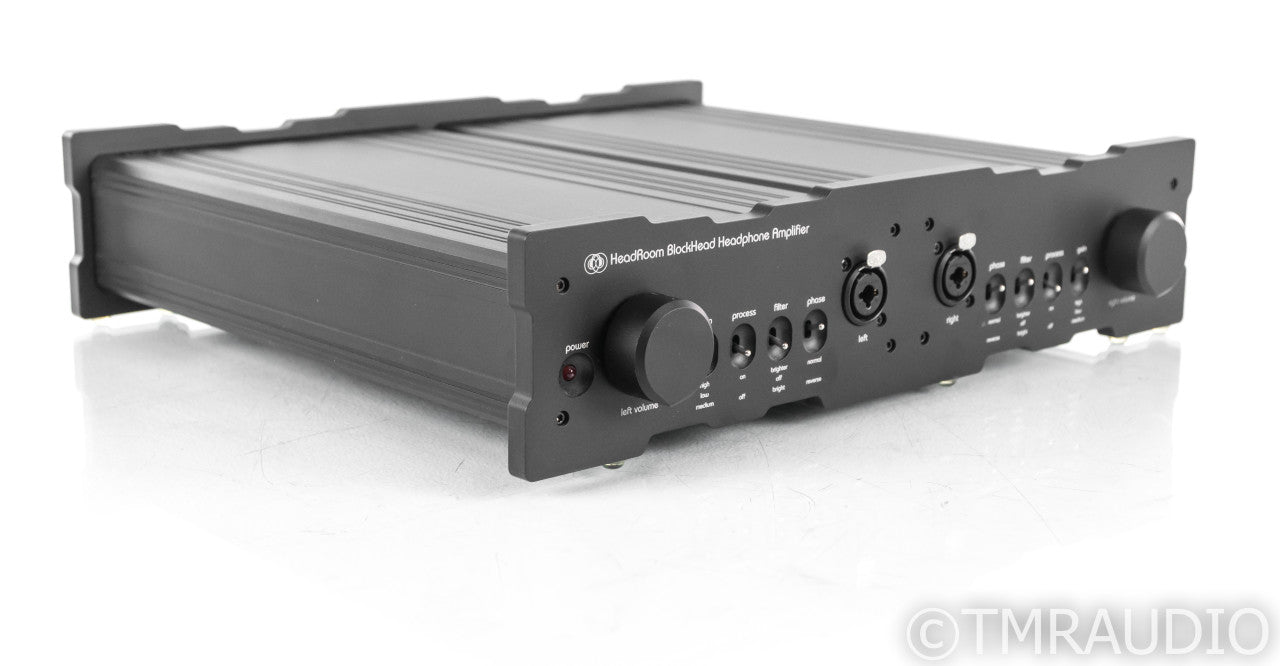 HeadRoom BlockHead Dual Balanced Headphone Amplifier; Stepped Attenuators