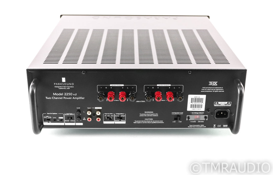 Parasound New Classic 2250 v.2 Stereo Power Amplifier (1/2);  (1/2)