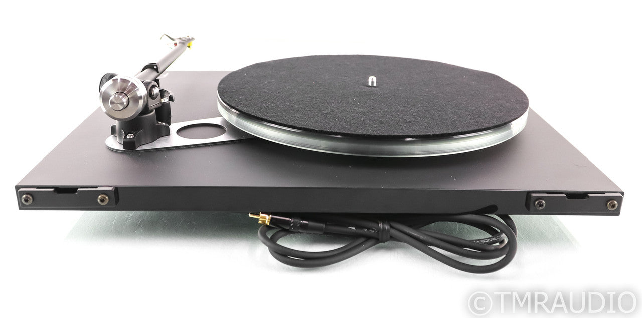 Rega Planar 6 Turntable; P6; Black; Exact MM Cartridge (Open Box w/ Warranty)