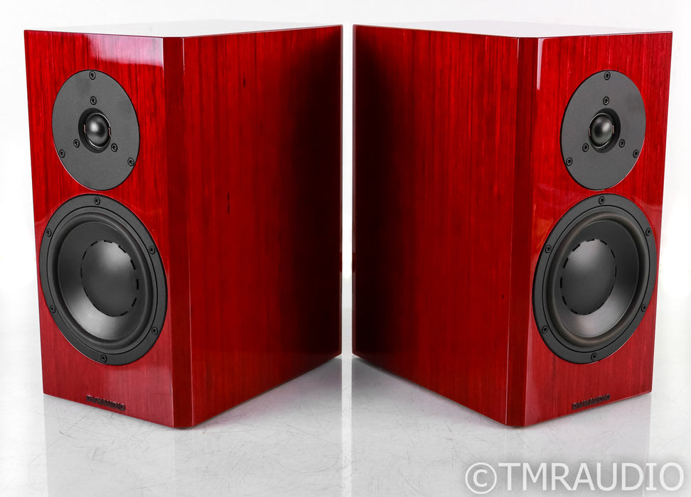 Dynaudio Special Forty Bookshelf Speakers; 40th Anniversary; Red Birchwood Pair