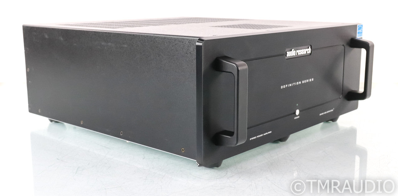 Audio Research DS450 Stereo Power Amplifier; DS-450; Definition Series; Black