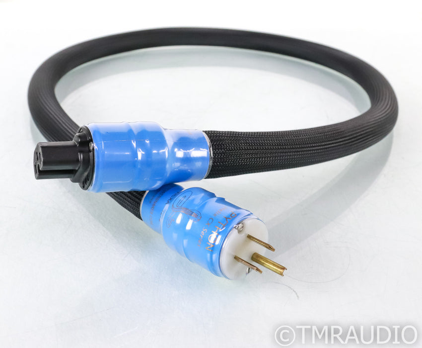 Shunyata Research Python Helix CX Series Power Cable; 1.3m AC Cord; Powersnakes