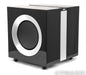 KEF R400b Dual 9" Powered Subwoofer; Gloss Black; R-400b