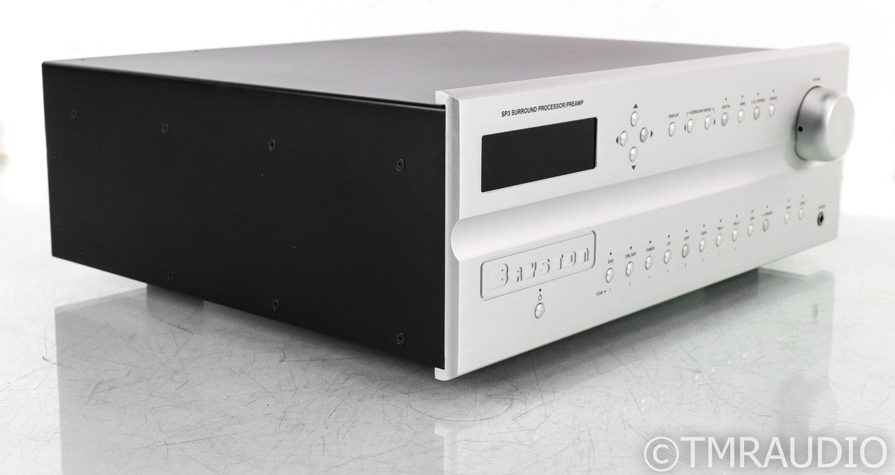 Bryston SP3 7.1 Channel Home Theater Processor; SP-3; 17"; Silver; Remote