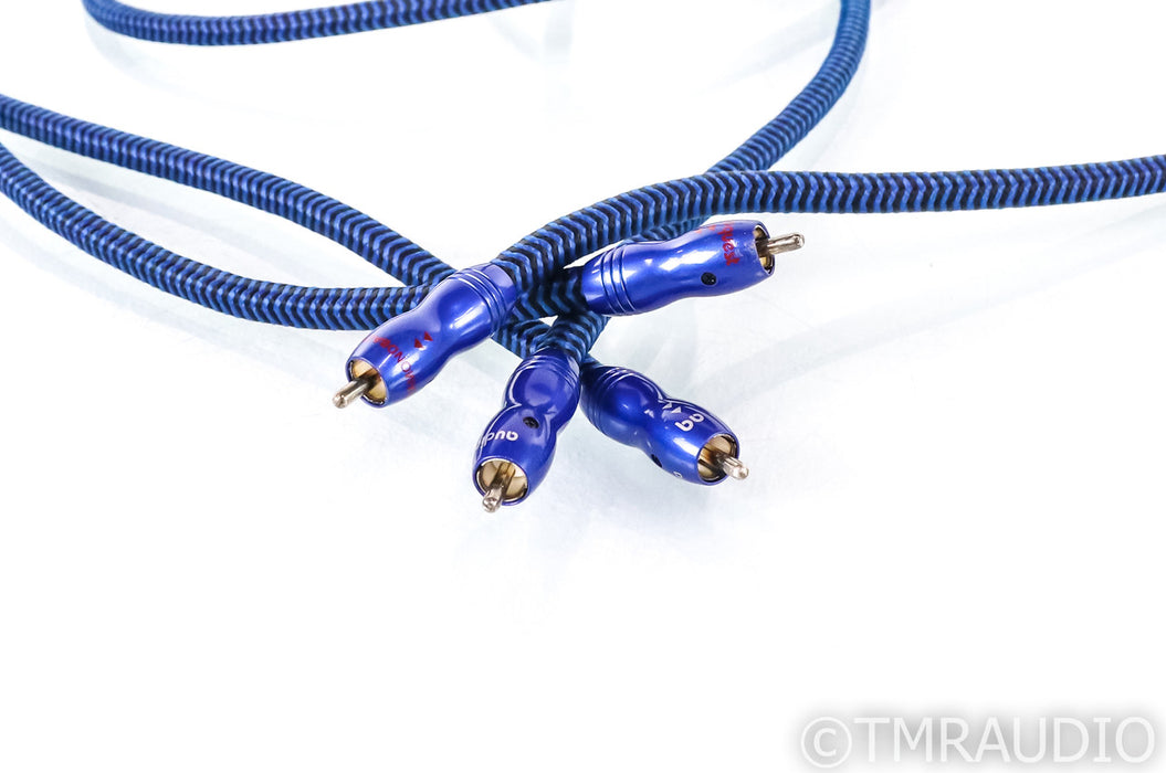 AudioQuest Diamondback RCA Cables; 2m Pair Interconnects