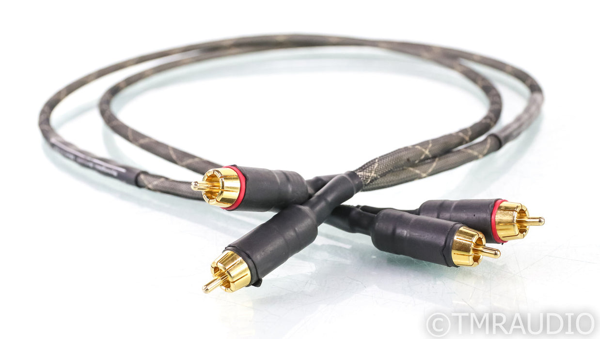 Synergistic Research Alpha Sterling RCA Cables; 1m Pair; Discrete Shielding