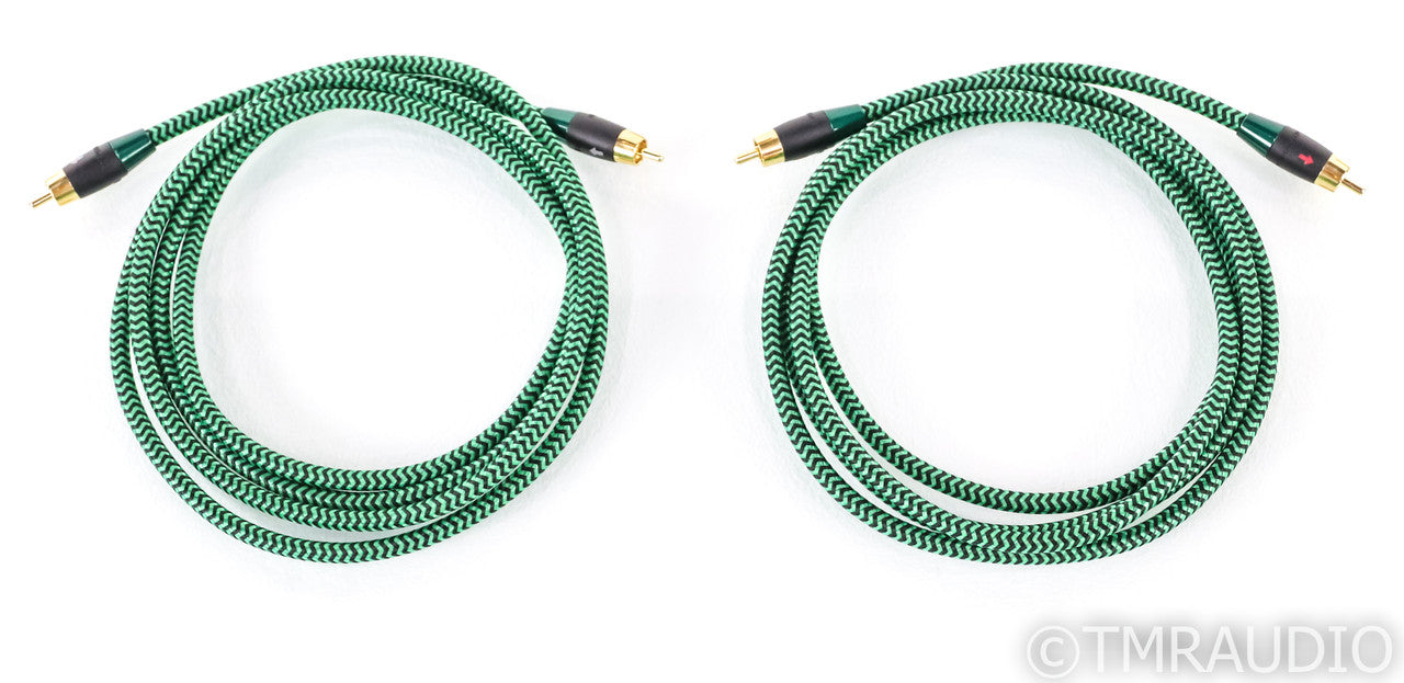 AudioQuest Copperhead RCA Cables; 2m Pair Interconnects