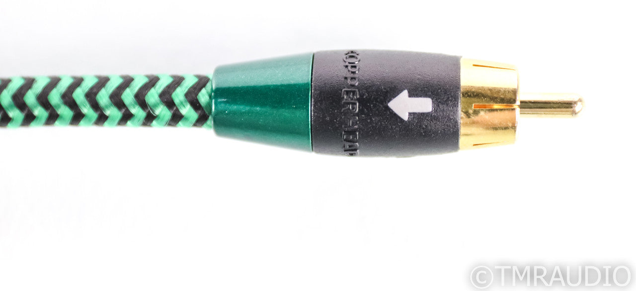 AudioQuest Copperhead RCA Cables; 2m Pair Interconnects