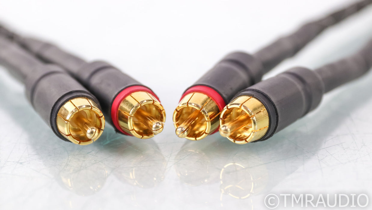 Synergistic Research Alpha Sterling X Series RCA Cables; 1m Pair