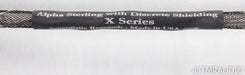 Synergistic Research Alpha Sterling X Series RCA Cables; 1m Pair