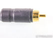 Synergistic Research Alpha Sterling X Series RCA Cables; 1m Pair