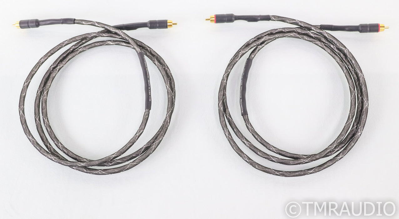 Synergistic Research Alpha Sterling X Series RCA Cables; 2m Pair