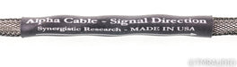 Synergistic Research Alpha RCA Cables; 2m Pair