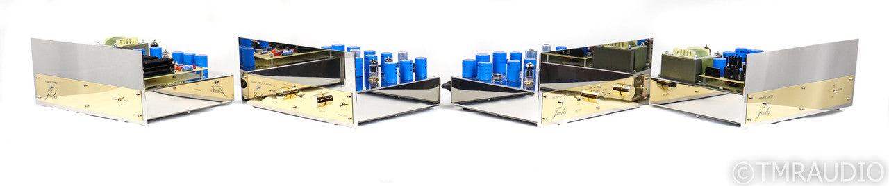 Jadis JD200MC Mono Tube Preamplifier; MM / MC Phono; Gold & Chrome Pair w/ PSU's