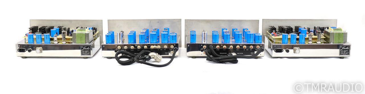 Jadis JD200MC Mono Tube Preamplifier; MM / MC Phono; Gold & Chrome Pair w/ PSU's