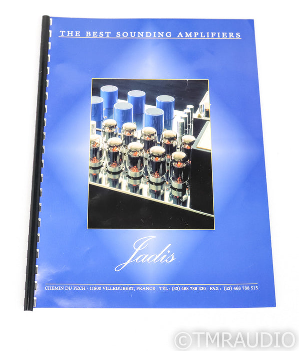 Jadis JD200MC Mono Tube Preamplifier; MM / MC Phono; Gold & Chrome Pair w/ PSU's