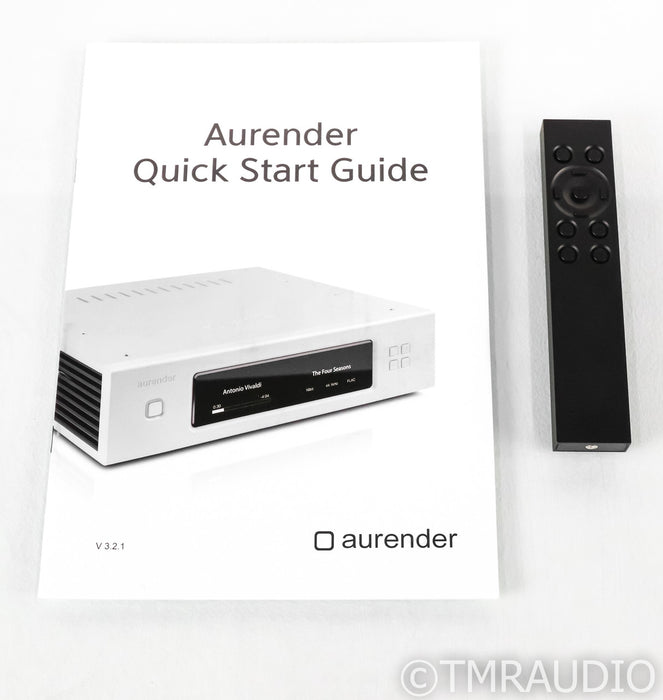 Aurender A10 Network Server / Streamer; A-10; 4TB HDD; Remote; Black