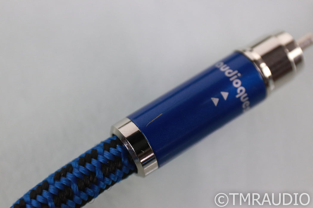 AudioQuest Sky RCA Cables; 1.5m Pair Interconnects; 72v DBS