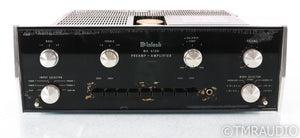 McIntosh MA 6100 Vintage Stereo Preamplifier; Late; MM Phono; AS-IS (Bad Right Channel)