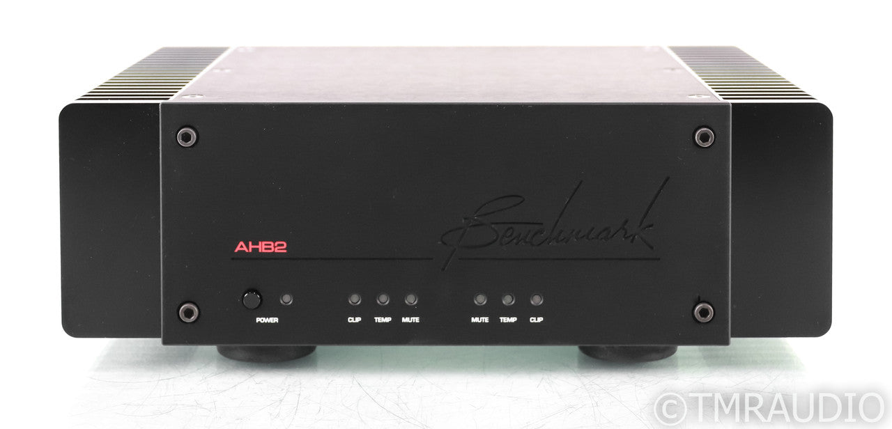 Benchmark AHB2 Stereo Power Amplifier; AHB-2; Black