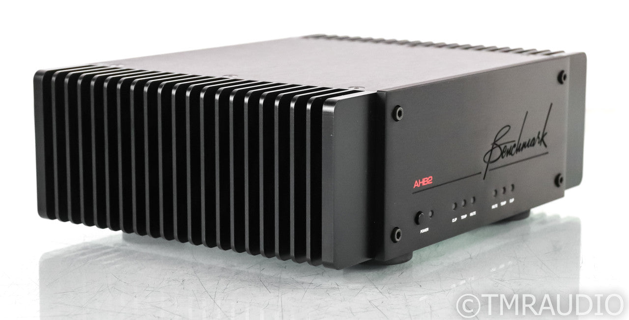 Benchmark AHB2 Stereo Power Amplifier; AHB-2; Black