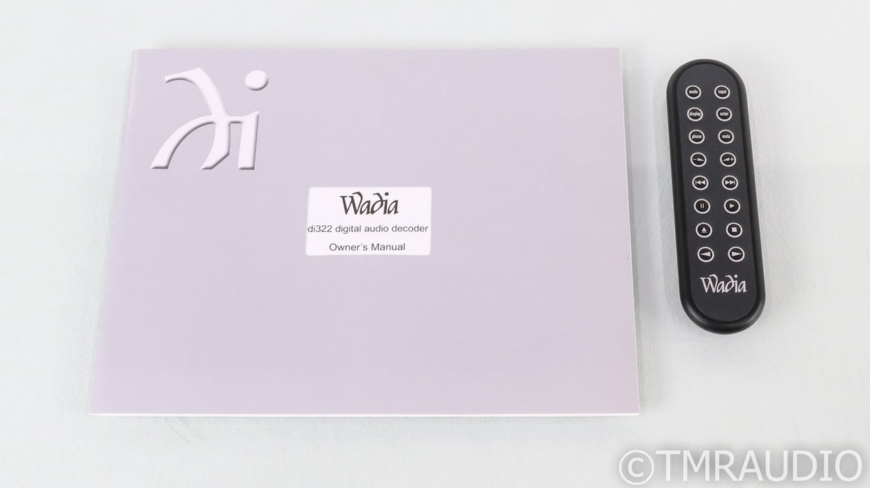 Wadia di322 DSD DAC; di-322; D/A Converter; Remote
