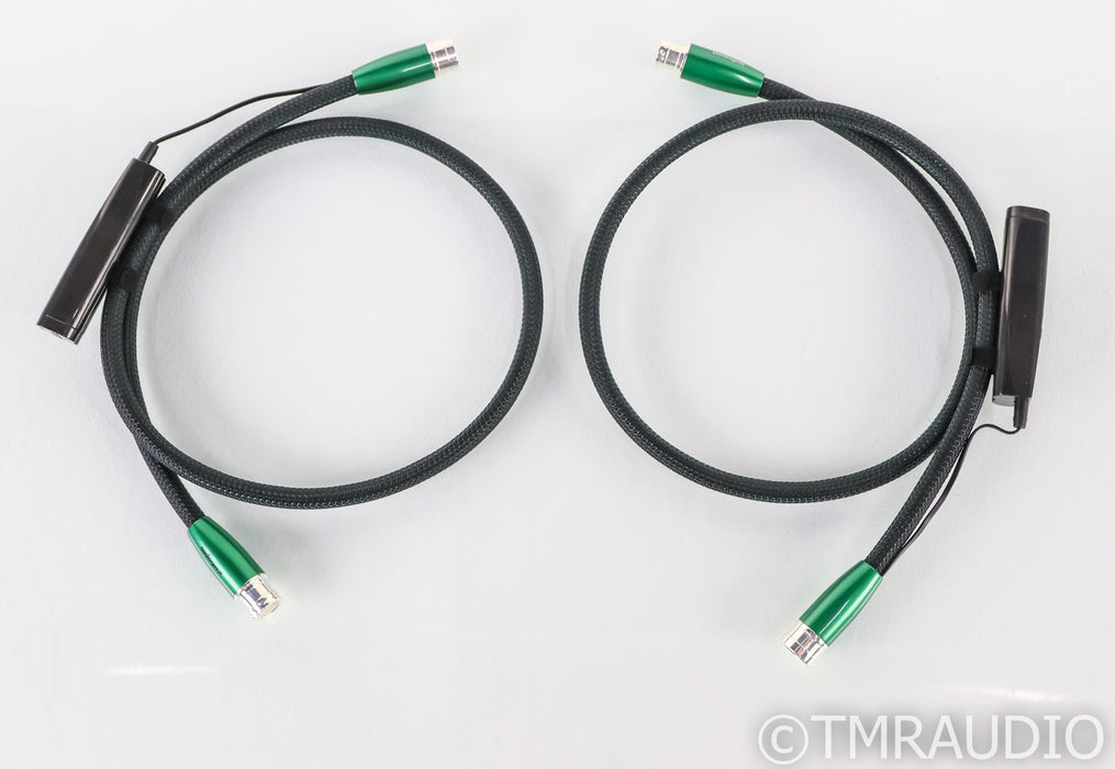 AudioQuest Earth XLR Cables; 1m Pair Interconnects (Open Box / Warranty)