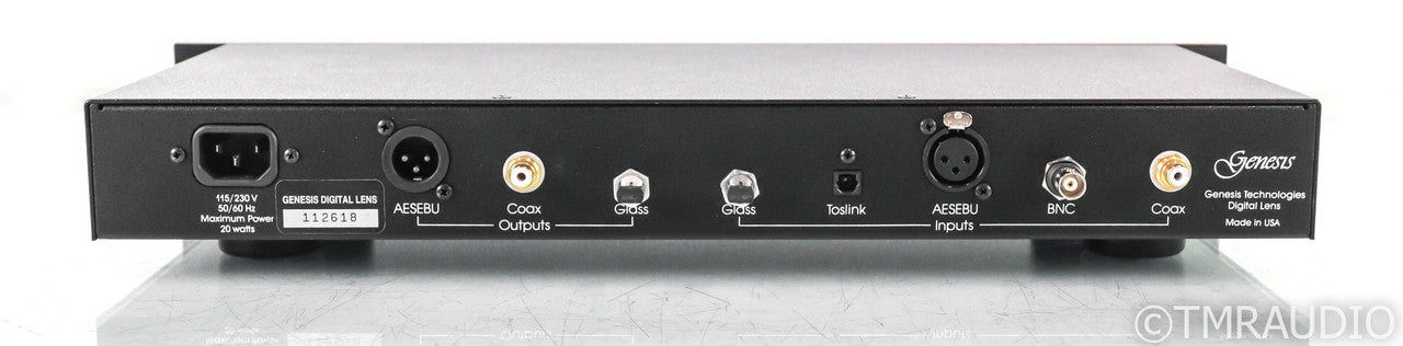 Genesis Digital Lens Jitter Reduction / Processor; Remote; Paul McGowan; Remote; Paul McGowan