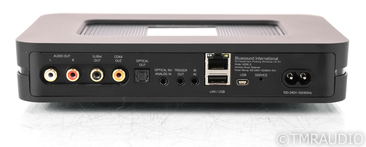 Bluesound Node 2i Wireless Network Streamer; Black