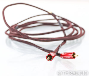 AudioQuest Irish Red Subwoofer RCA Cable; Single 10ft Interconnect