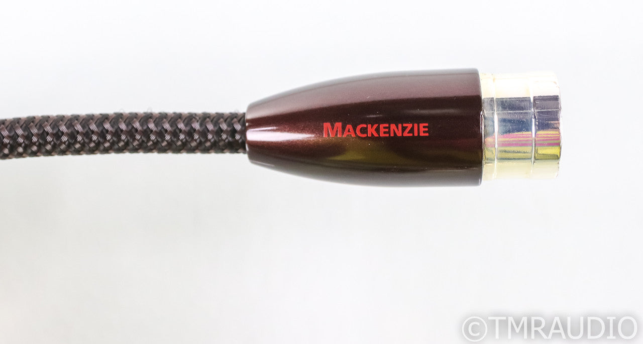 AudioQuest Mackenzie XLR Cables; 0.75m Pair Balanced Interconnects