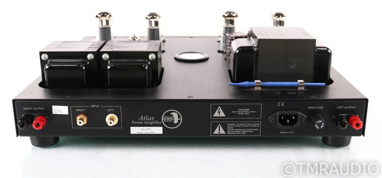 Rogue Audio Magnum Stereo Tube Power Amplifier; Silver
