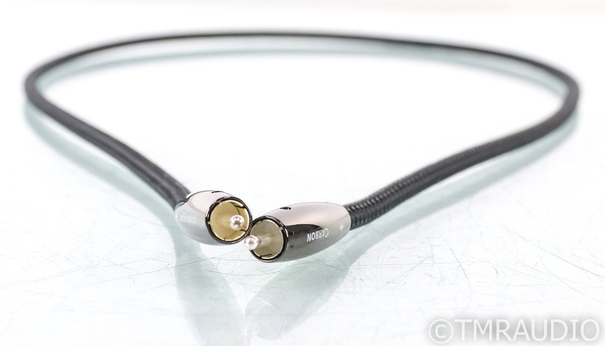 AudioQuest Carbon RCA Digital Coaxial Cable; Single 0.75m Interconnect