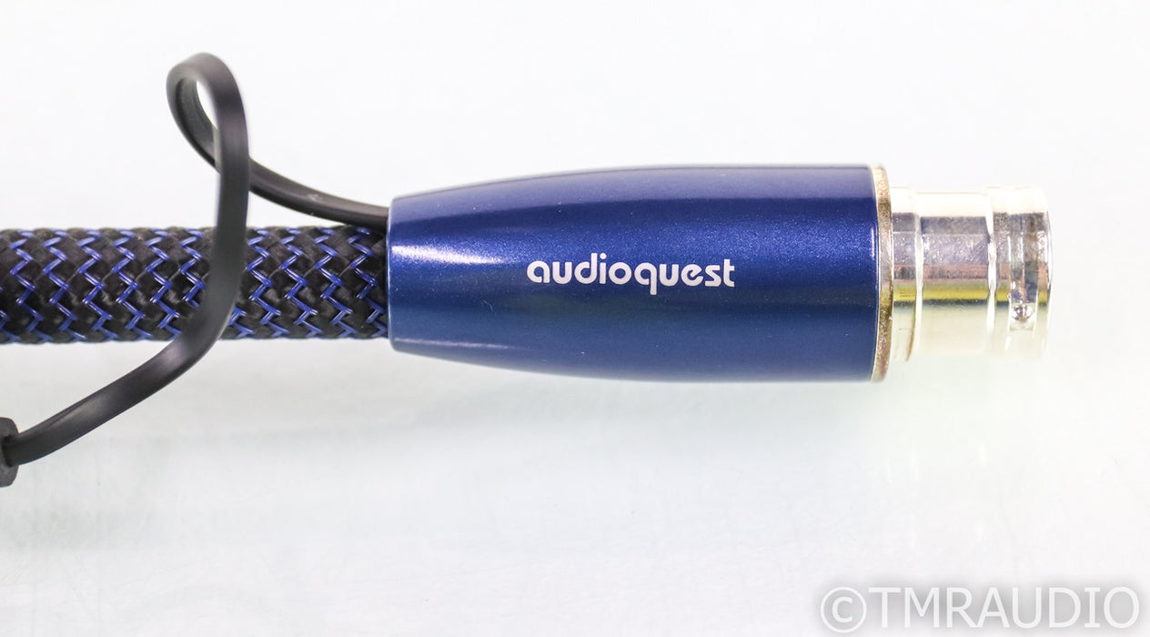 AudioQuest Water XLR Cables; 1m Pair Balanced Interconnects; 72v DBS (1/1)