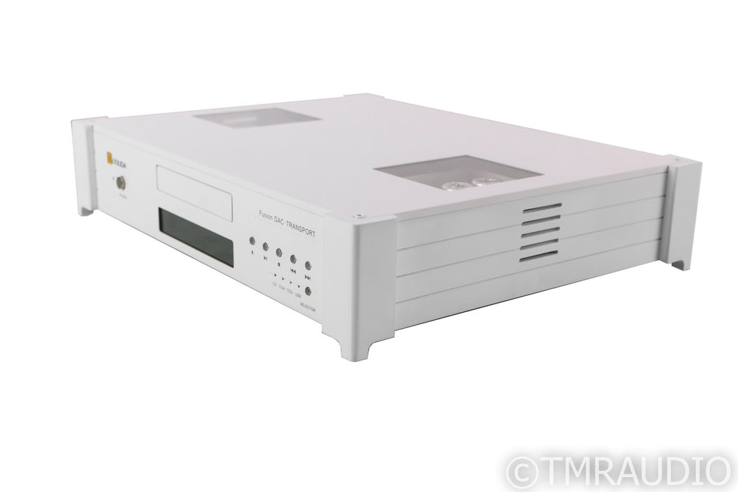 Jolida Fusion DAC-Transport Tube CD Player; White (No Display)