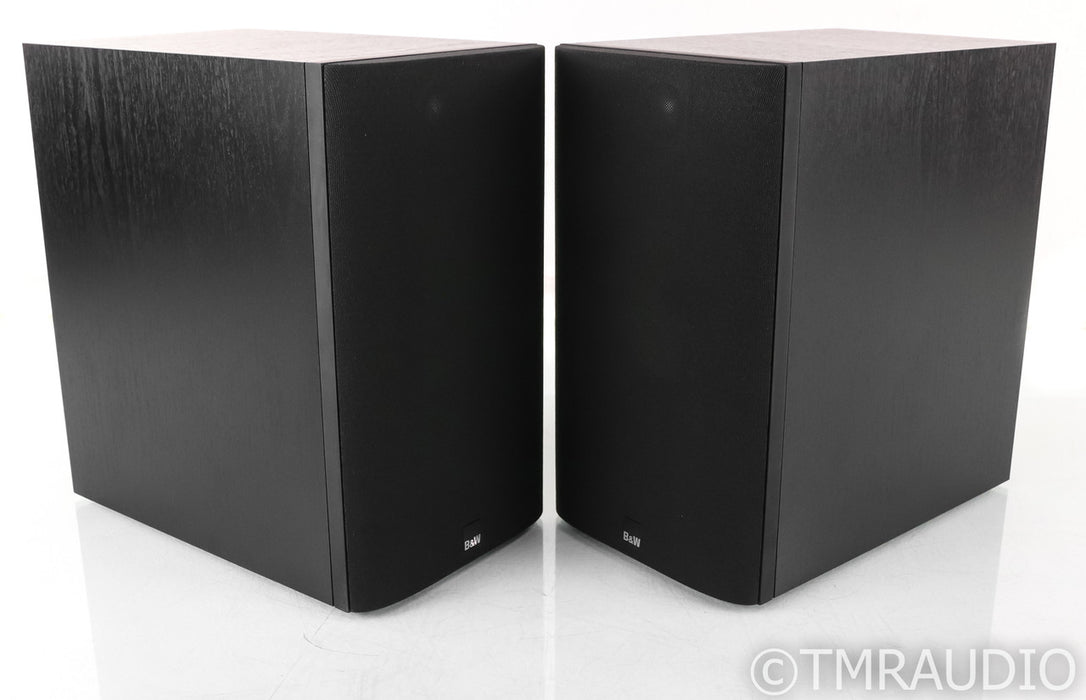 B&W 685 Bookshelf Speakers; Black Pair