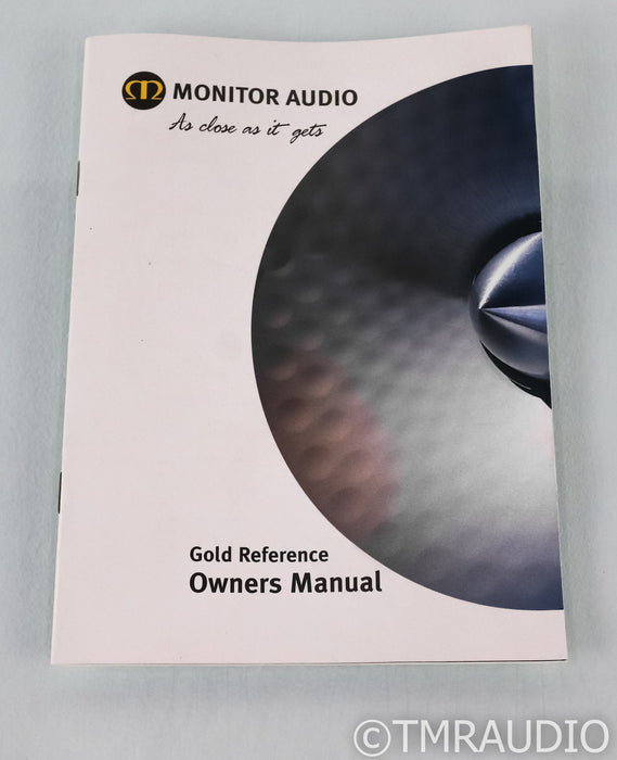 Monitor Audio Gold Reference 60 Floorstanding Speakers; Cherry Pair; GR60