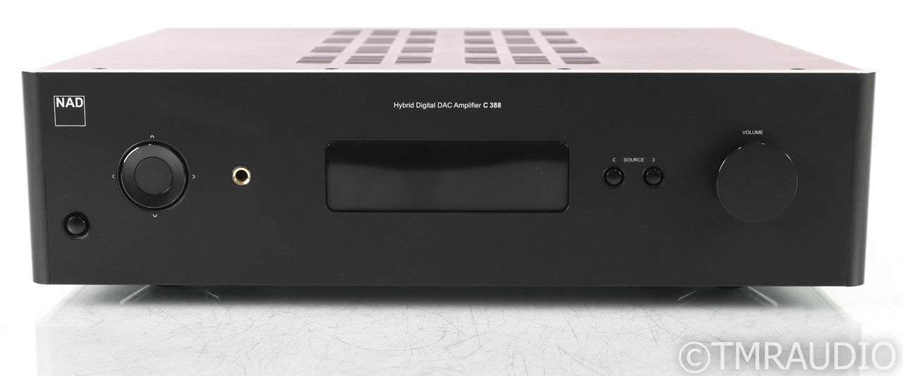 NAD C 388 Stereo Integrated Amplifier; Remote; BluOS; Roon Ready; MM Phono