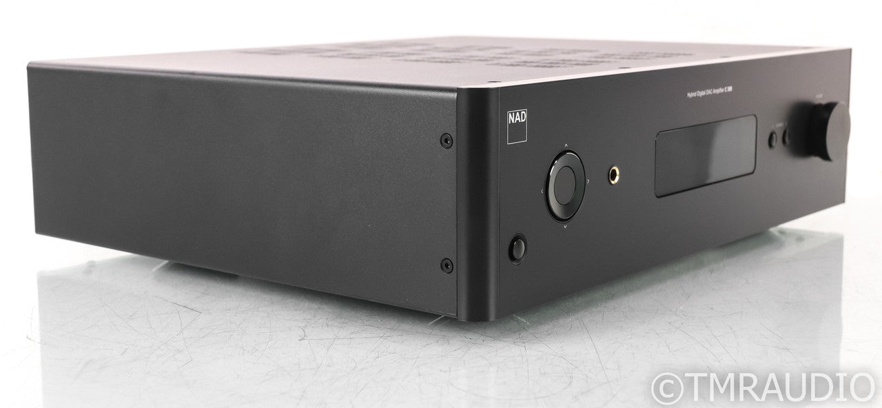 NAD C 388 Stereo Integrated Amplifier; Remote; BluOS; Roon Ready; MM Phono