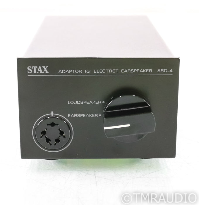 Stax SR-80 Vintage Electret Open Back Headphones; SR80; SRD-4 Adaptor