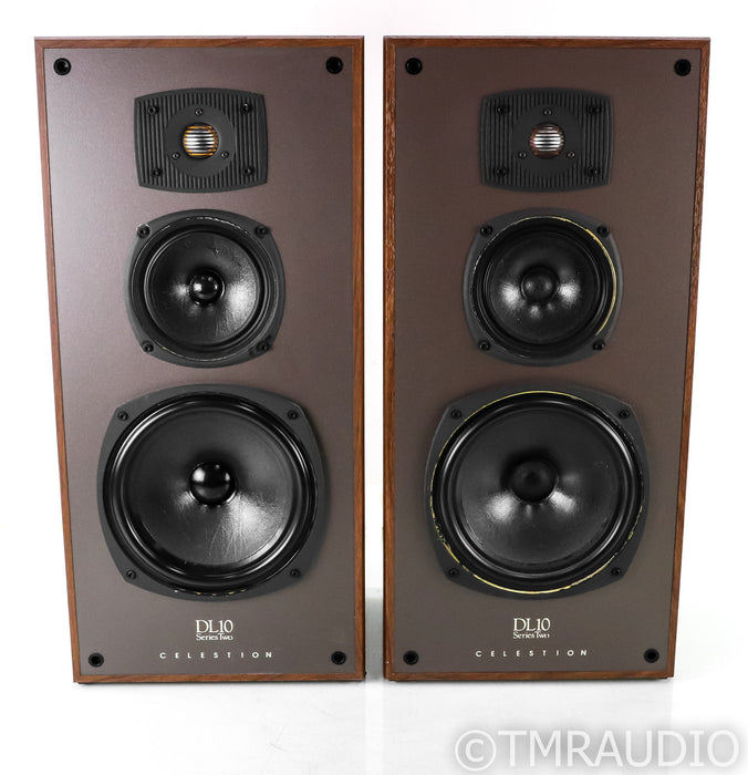 Celestion DL10 Series 2 Floorstanding Speakers; DL-10 Series II; Walnut Pair