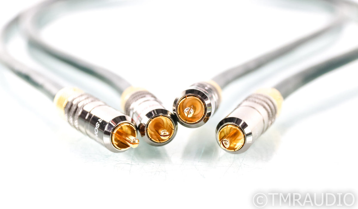 DH Labs Silver Sonic Air Matrix RCA Cables; 1m Pair Interconnects